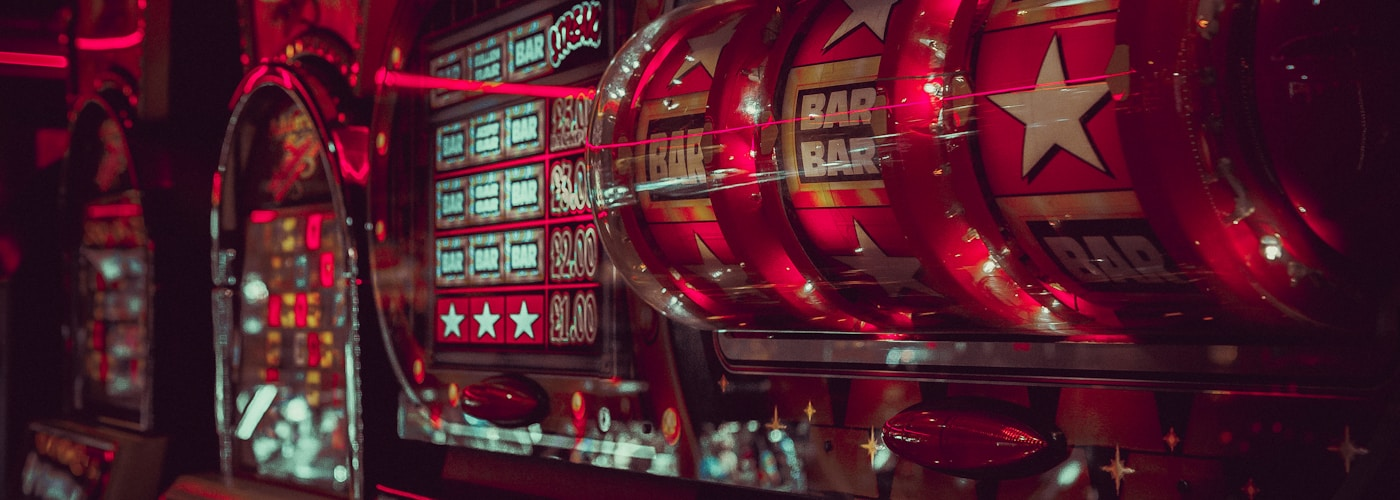 Casino floor with gaming tables